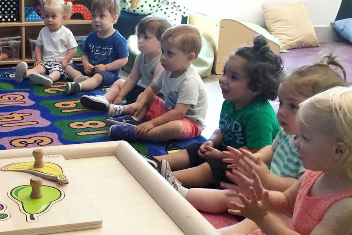 toddlers in classroom at a Preschool & Daycare Serving North Hollywood, Santa Monica & Van Nuys, CA