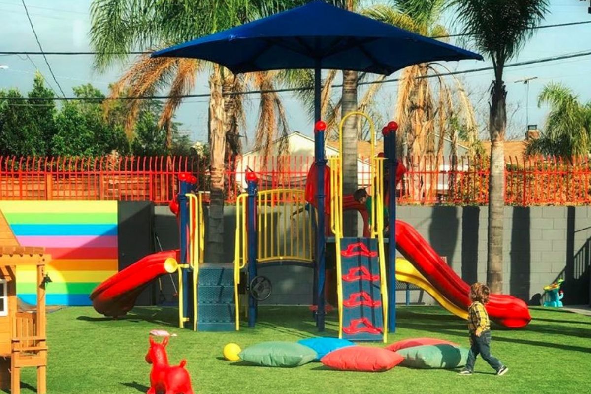 colorful-playground-at-a-Preschool-Daycare-Serving-North-Hollywood-Santa-Monica-CA